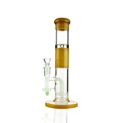10" Straight Shooter with Ice Catcher with 14mm Male Bowl