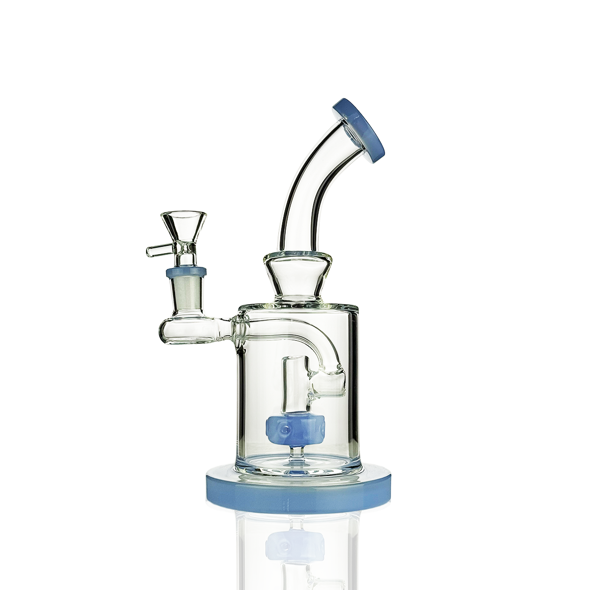 8" Water Pipe Bong with 14mm Male Bowl