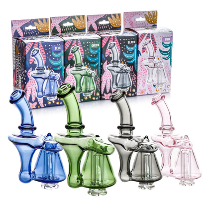 4" Puffco Pivot Glass Recycler