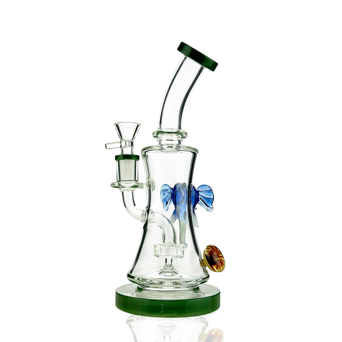 10" Elephant Water Pipe 14mm Male Bowl