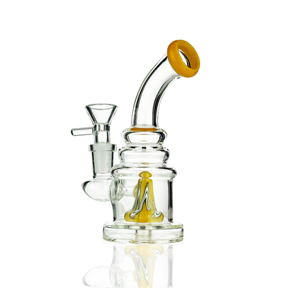 5" Volcano Shower Water Pipe with 14mm Male Bowl