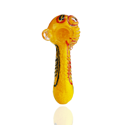 4.5" Frit Glass Hand Pipe Spoon
