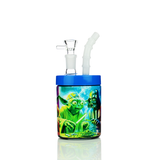 6.5" Glass Cup Water Pipe with 14mm Male Bowl