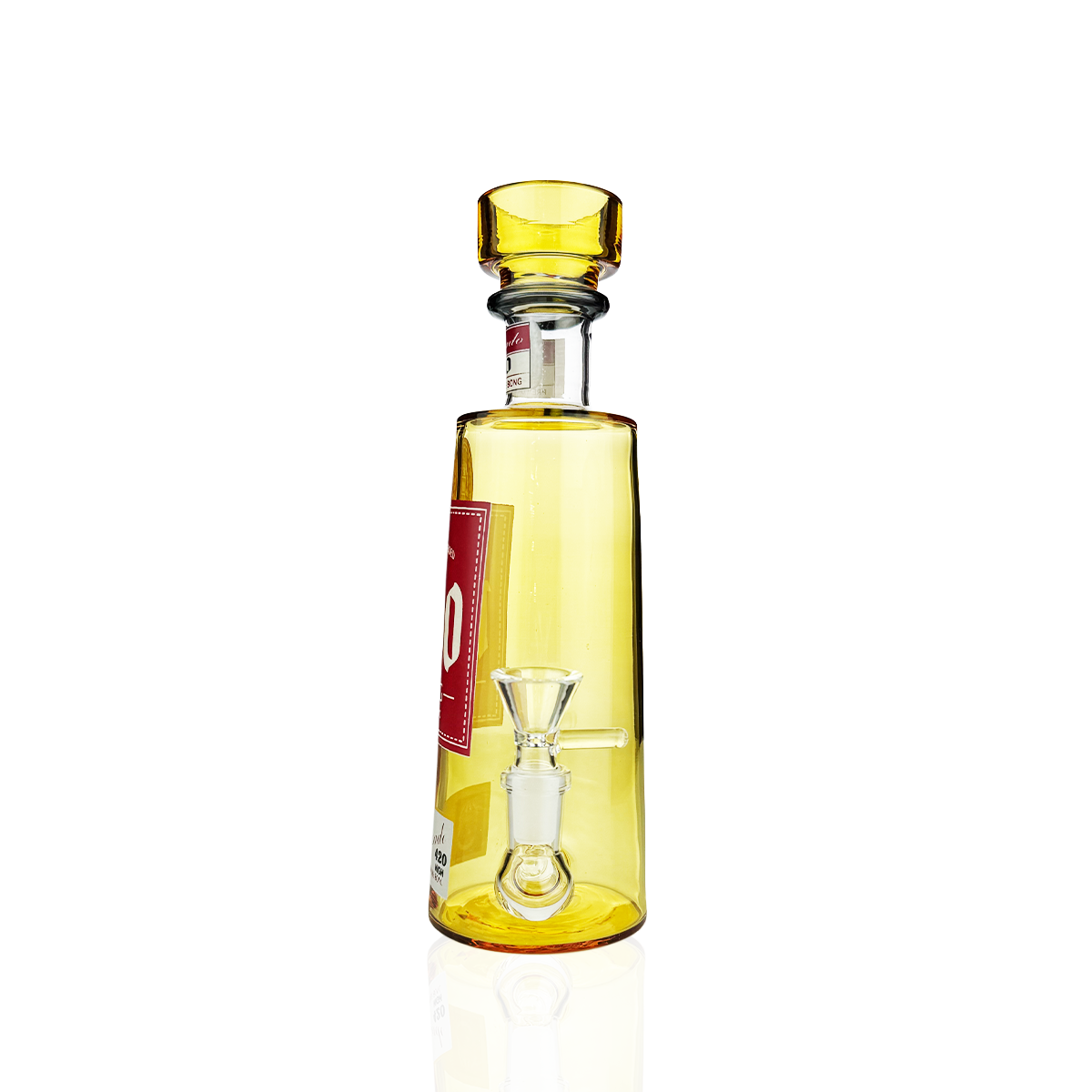 9.5" Liquor Bottle 1800 Bong with 14mm Bowl