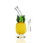 8" Pineapple Water Pipe | Novelty Glass Design | 14mm Male Bowl