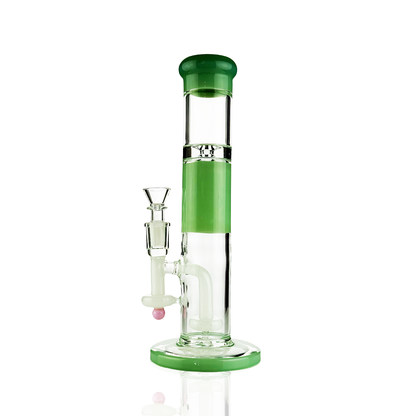 10" Straight Shooter with Ice Catcher with 14mm Male Bowl