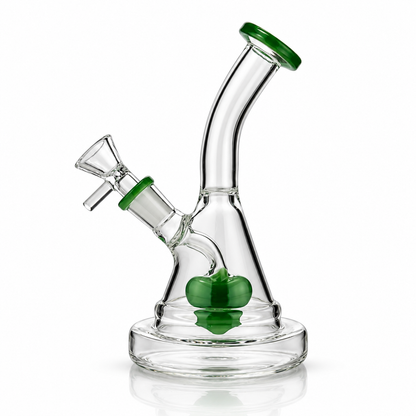 7-Inch Heart Shower Water Pipe with 14mm Male Bowl