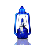 9" Lantern Lamp Light Glass Water Pipe with 14mm Male Bowl