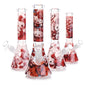 10" Beaker Water Pipe with 14mm Male Bowl