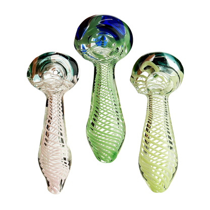 4.5" Slime Spiral Hand Pipe Spoon