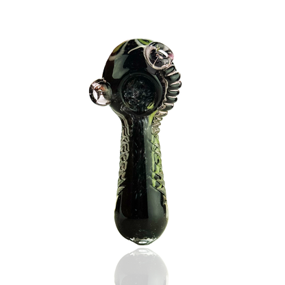4.5" Frit Glass Hand Pipe Spoon