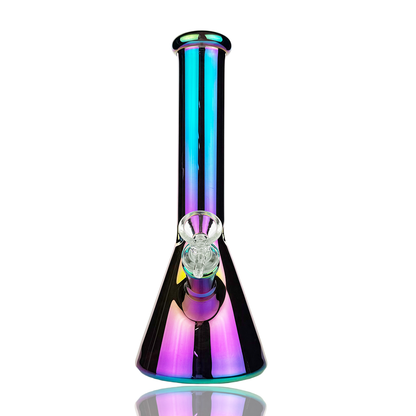 10" Electro Plated Beaker 14mm Male Bowl