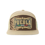 Puebla Embroidered Snapback Hat