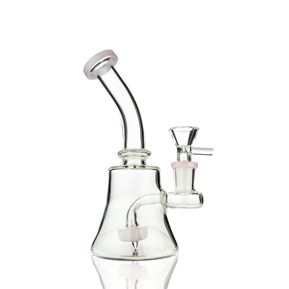 6" Water Pipe Bong with Sticker and 14mm Male Bowl