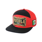 Puebla Embroidered Snapback Hat