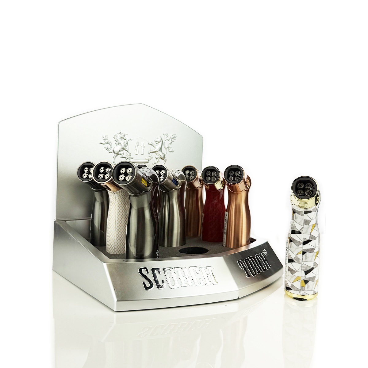 Scorch Torch - 4 Flint Torch - 9 pcs Display