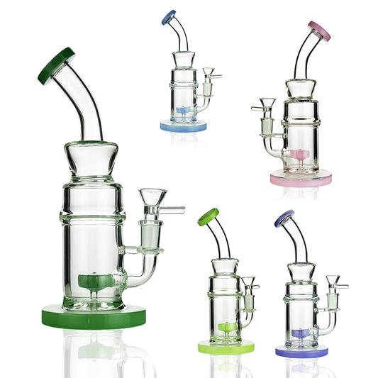 8" Slime Shower Water Water Pipe Bong with 14mm Male Bowl