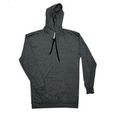Long Sleeve Charcoal   T-Shirt with Hoodie, Pack of 6 Units-2M, 2L, 2XL