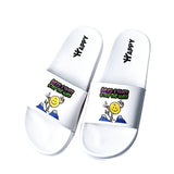 Weed & Skate Stop The Hate Print Slide Sandals - Pack of 4 Sizes - 7, 9, 11, 12