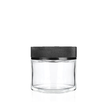 60ML (2g)  Glass Jar/Plastic Lid Cild Proof - LA Wholesale Kings