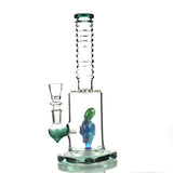 10" Ring Neck Turtle Shower Water Pipe with 14mm Male Bowl - LA Wholesale Kings