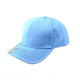 Plain Curved Snapback Hat
