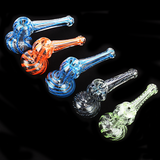 4.5" X-mini Twisting Glass Hammer Bubbler - LA Wholesale Kings