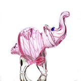 4" Pink Tube Elephant Hand Pipe - LA Wholesale Kings