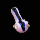 4.5" American Made Dhicro Spoon Hand Pipe Slime Color Frit Art - LA Wholesale Kings