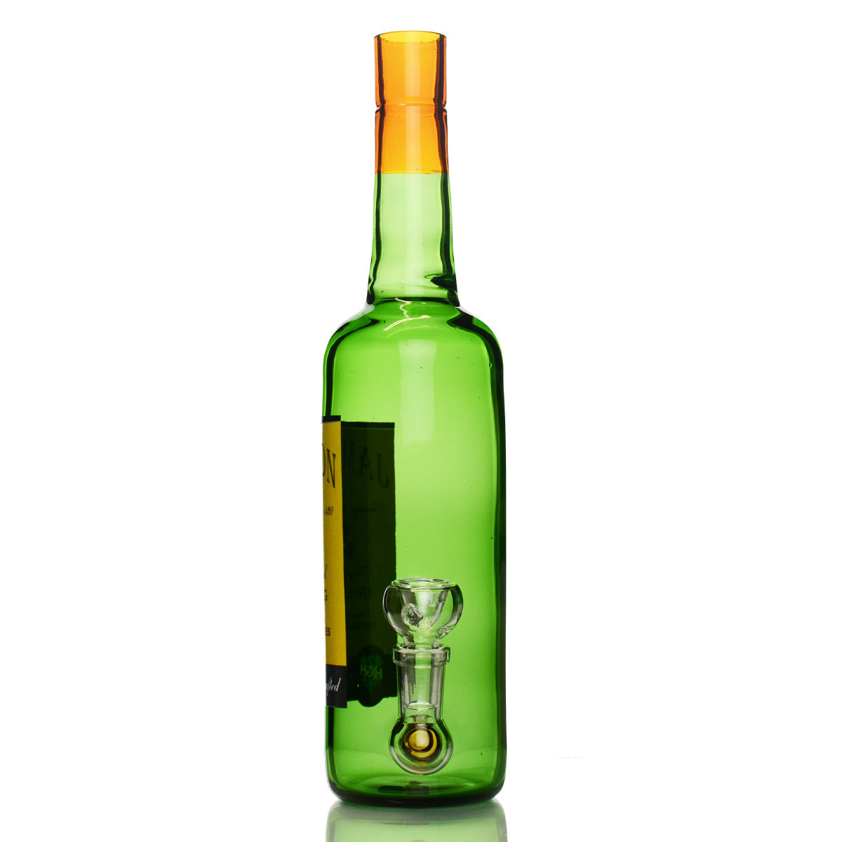 12" Jamerson Liquor Bottle 420 High with 14mm Male Bowl