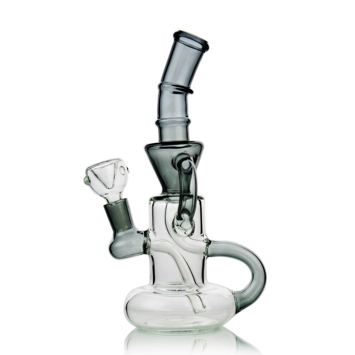 8.5" Recycler Bong with 14mm Male Bowl - LA Wholesale Kings