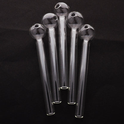6" Clear Heavy Oil Pipe 20pcs Pack - LA Wholesale Kings