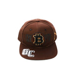 Snapback Hats Bitcoin Embroidered - LA Wholesale Kings