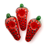 4" Strawberry Hand Pipe - LA Wholesale Kings