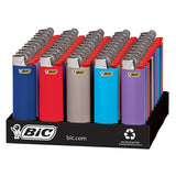 BIC lighters in Solid Plain Color 50CT TRAY - LA Wholesale Kings