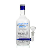 10" Absolutely liquor Bottle Water Pipe 14mm Male Bowl Include - LA Wholesale Kings