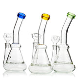 8" Beaker with Honeycomb 14mm Male Bowl Included Approx 265 Grams - LA Wholesale Kings