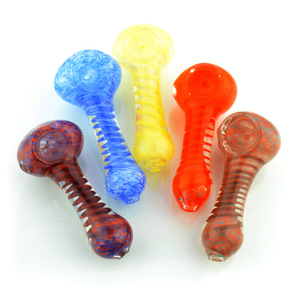 3" Hand Pipe Spiral Design - LA Wholesale Kings