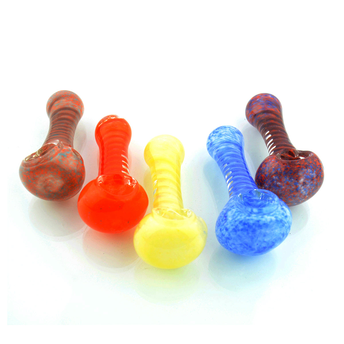 3" Hand Pipe Spiral Design - LA Wholesale Kings