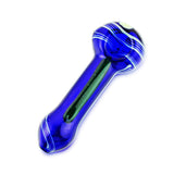 5" Blue Dicro Spoon Hand Pipe Approx 110g - LA Wholesale Kings