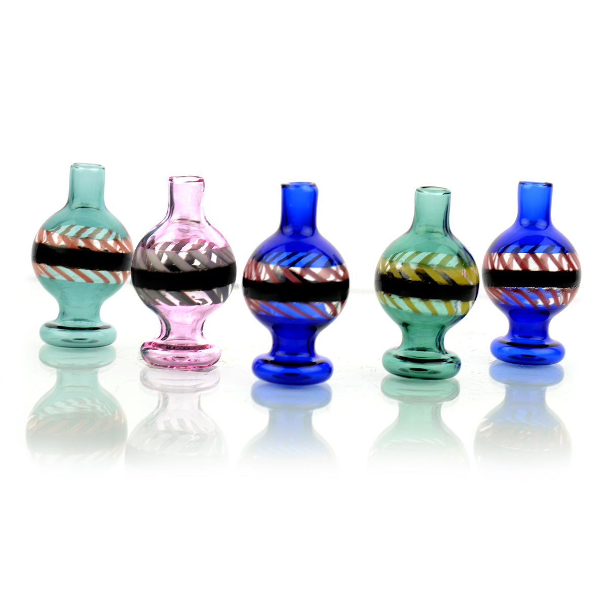 Carb Cap Color Tube Glass Twisting Art - LA Wholesale Kings