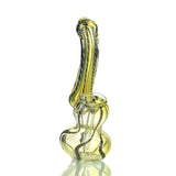 5" Bubbler Silver Fume Glass Twisting Design - LA Wholesale Kings