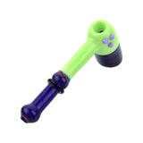 9" American Slime Color Tube Hammer Bubbler with Swirling Art - LA Wholesale Kings