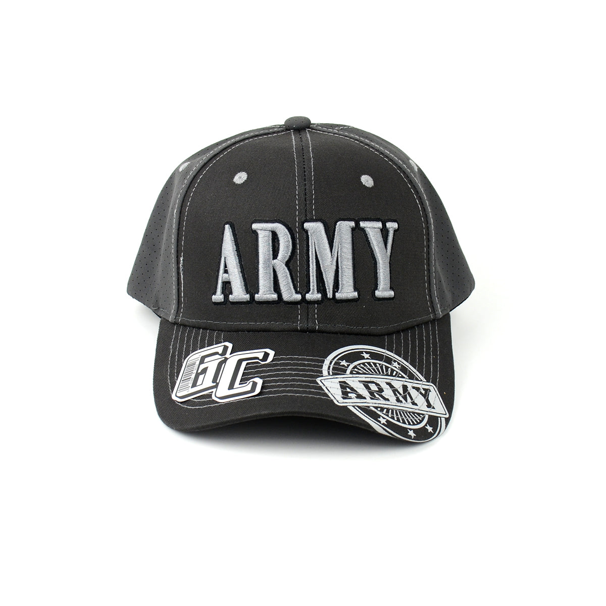 Snapback Curved Army Hat Embroidered