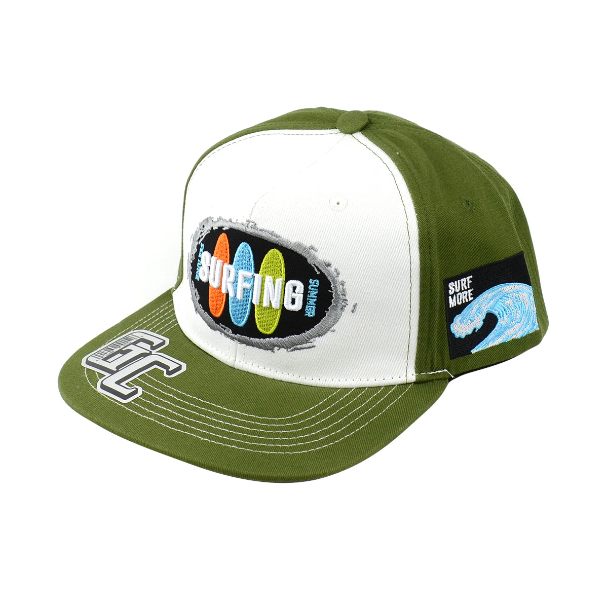 Snapback "Surfing" Hat Embroidered