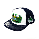 Snapback "High Life Weed Leaf" Hat Embroidered