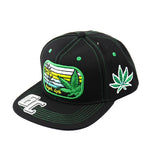 Snapback "High Life Weed Leaf" Hat Embroidered