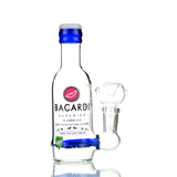 5" Bagardi Shot Liquor Bottle 14mm Male Bowl
