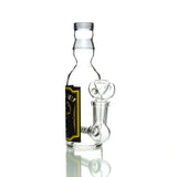 5" Micro Jacky liquor bottle Rig with L-Line Perc and 14mm Male Bowl