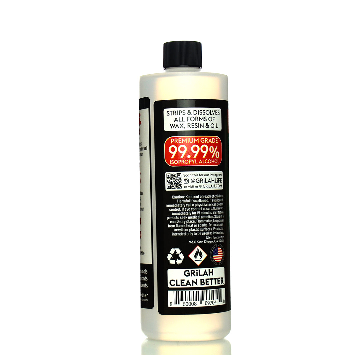 Iso Cleaner Instrument 99% Iso Cleaner XL (16oz) – LA Wholesale Kings
